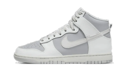 Nike Dunks High - Platinum White